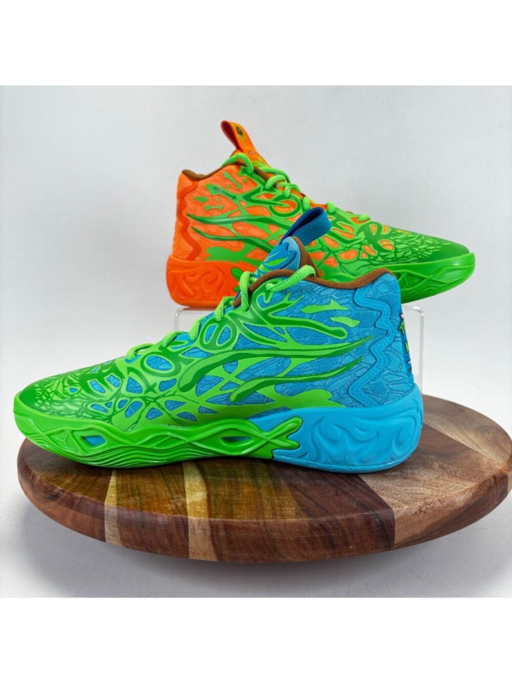 Puma Lamelo Ball MB 04 Mn 8.5 Teenage Mutant Ninja Turtles Leonardo Michelangelo - Picture 10 of 10